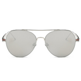 Pilot Sunglasses Classic Mirrored Aviator Fashion Sunglasses