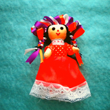 Traditional Mexican Maria Doll Ornament