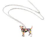 Boxer Dog Pendant Necklace