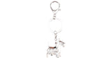 Scottish Terrier Dog Keychain Wristlets Accessories back view | Posh Pick Me Ups