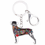 Rottweiler Dog Keychains Jewelry Accessories
