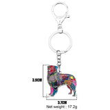 Australian Shepherd Dog Keychains Wristlets Jewelry Multicolor | Posh Pick Me Ups