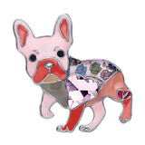 French Bulldog Pug Brooches Enamel Pins