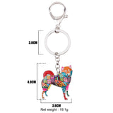 Shiba Inu Dog Keychain Accessories