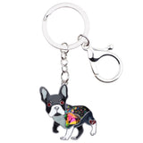 French Bulldog Keychains Jewelry Accessories