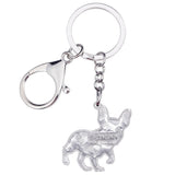 French Bulldog Keychains Jewelry Accessories