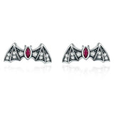 Bat Earrings Silver Sterling Stud Earrings Jewelry | Posh Pick Me Ups