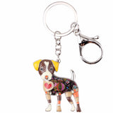 Jack Russell Dog Keychain Jewelry Accessories