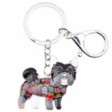 Yorkshire Terrier Dog Yorkie Keychain Jewelry Accessories