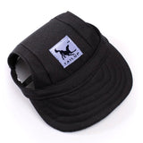 Dog Sunscreen Baseball Cap Sun Hat for Dogs Black Hat | Posh Pick Me Ups