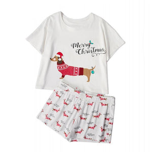 Dachshund Pajamas Christmas Limited Edition Two-Piece Set