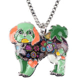 Shih Tzu Dog Pendant Necklace