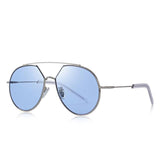 Aviator Pilot Women's Sunglasses Blue Free Shipping | Posh Pick Me Ups