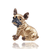 French Bulldog Stylish Brooch Cute Frenchie Pin