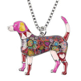Beagle Dog Pendant Necklace