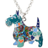Scottish Terrier Dog Pendant Necklace