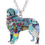 Australian Shepherd Dog Pendant Necklace