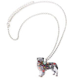 Australian Shepherd Dog Pendant Necklace
