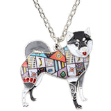 Shiba Inu Dog Pendant Necklace