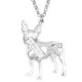 Boston Terrier Dog Necklaces Jewelry