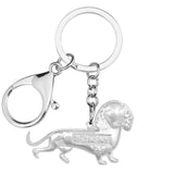 Dachshund Dog Keychains Jewelry Accessories