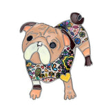 Pug Dog Brooches Enamel Pins Jewelry Accessories